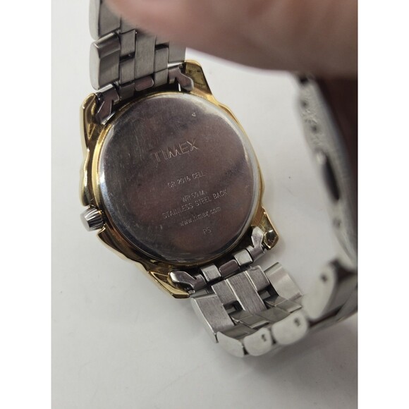 Timex Men's Analog Two Toned Stainless Steel Dress Watch. New Battery. - Picture 10 of 10